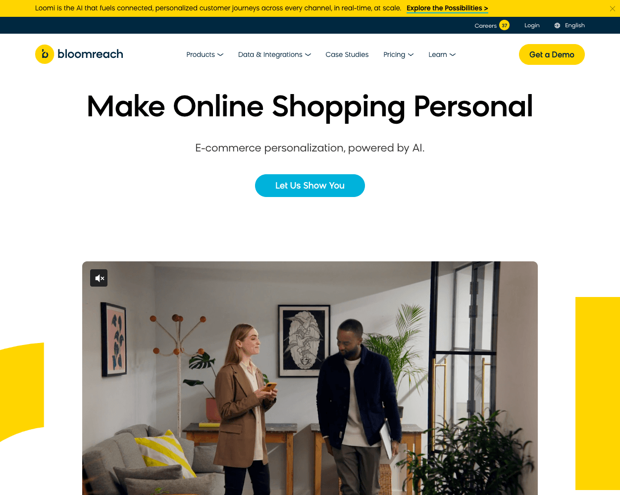 Bloomreach screenshot