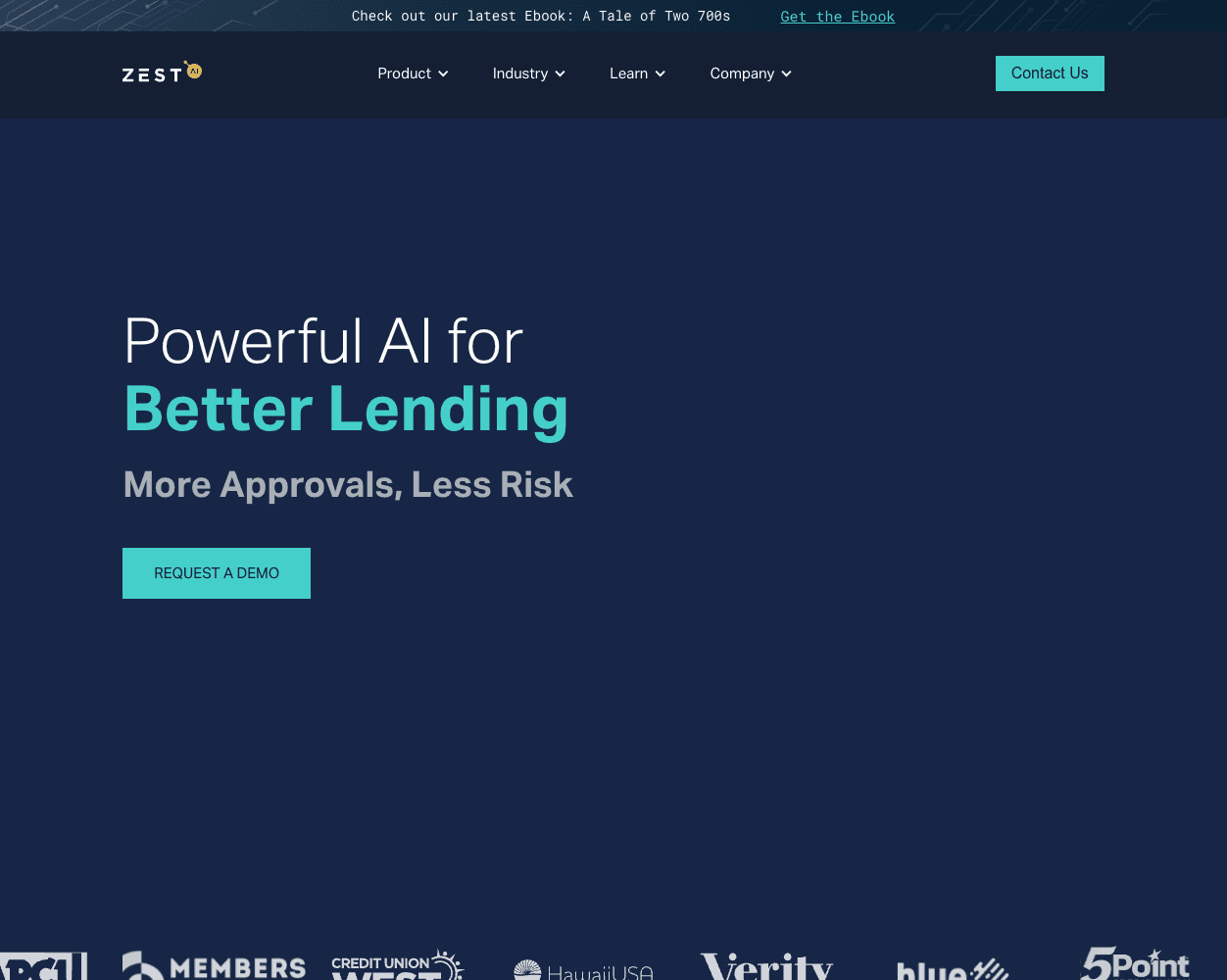 Zest AI screenshot
