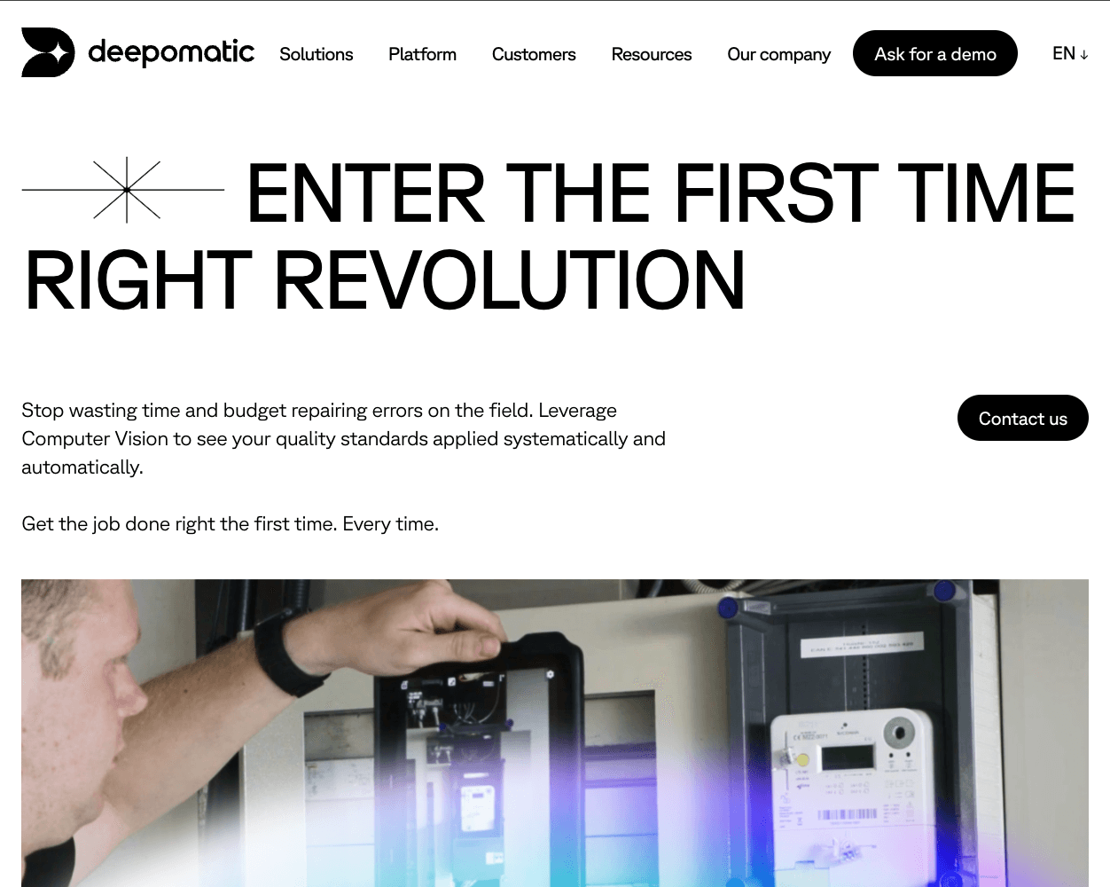 Deepomatic screenshot