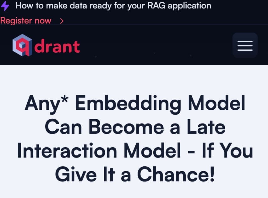 Qdrant 1.10: Boosting Multi-Vector Representations