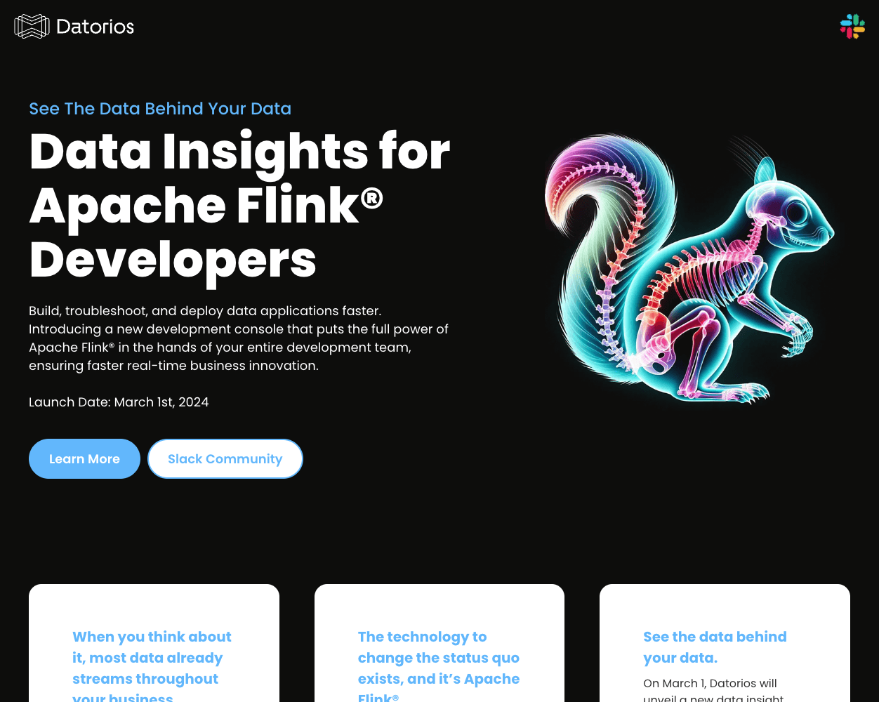 Datorios screenshot