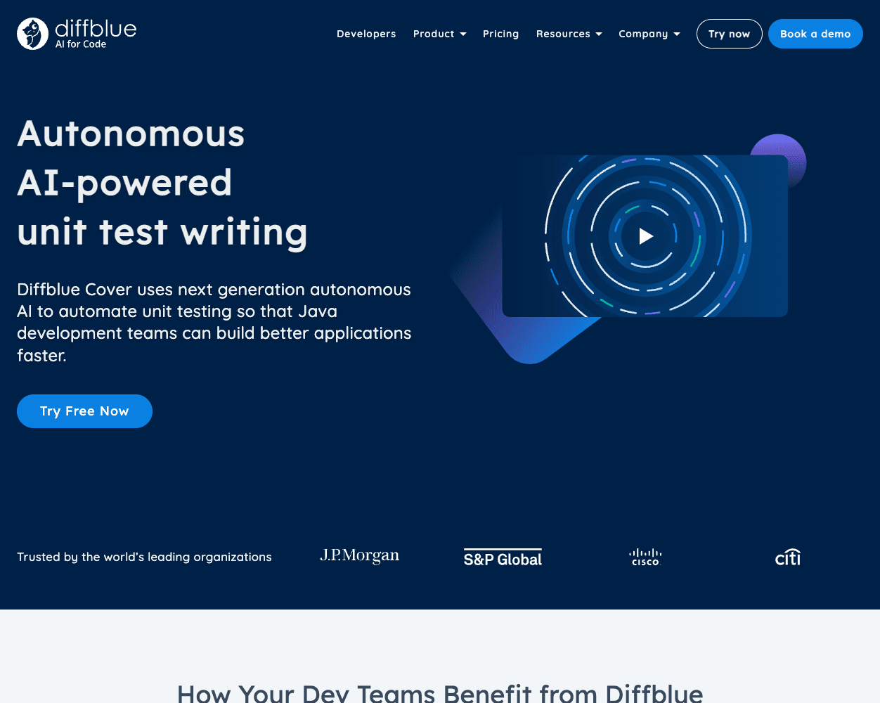 Diffblue screenshot