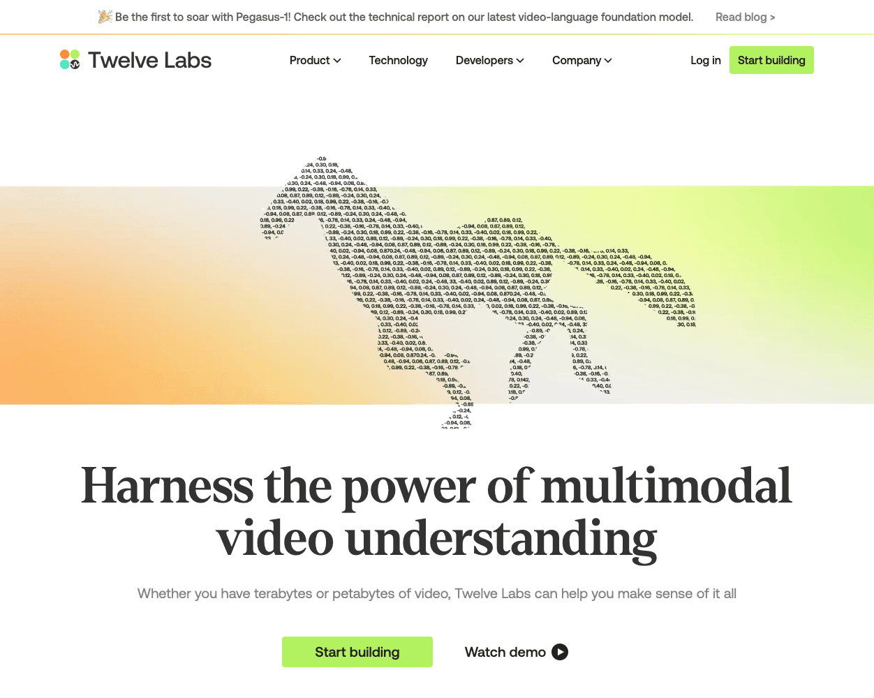 Twelve Labs screenshot