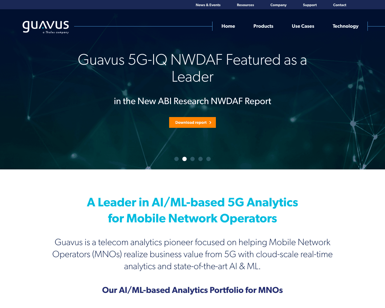 Guavus screenshot