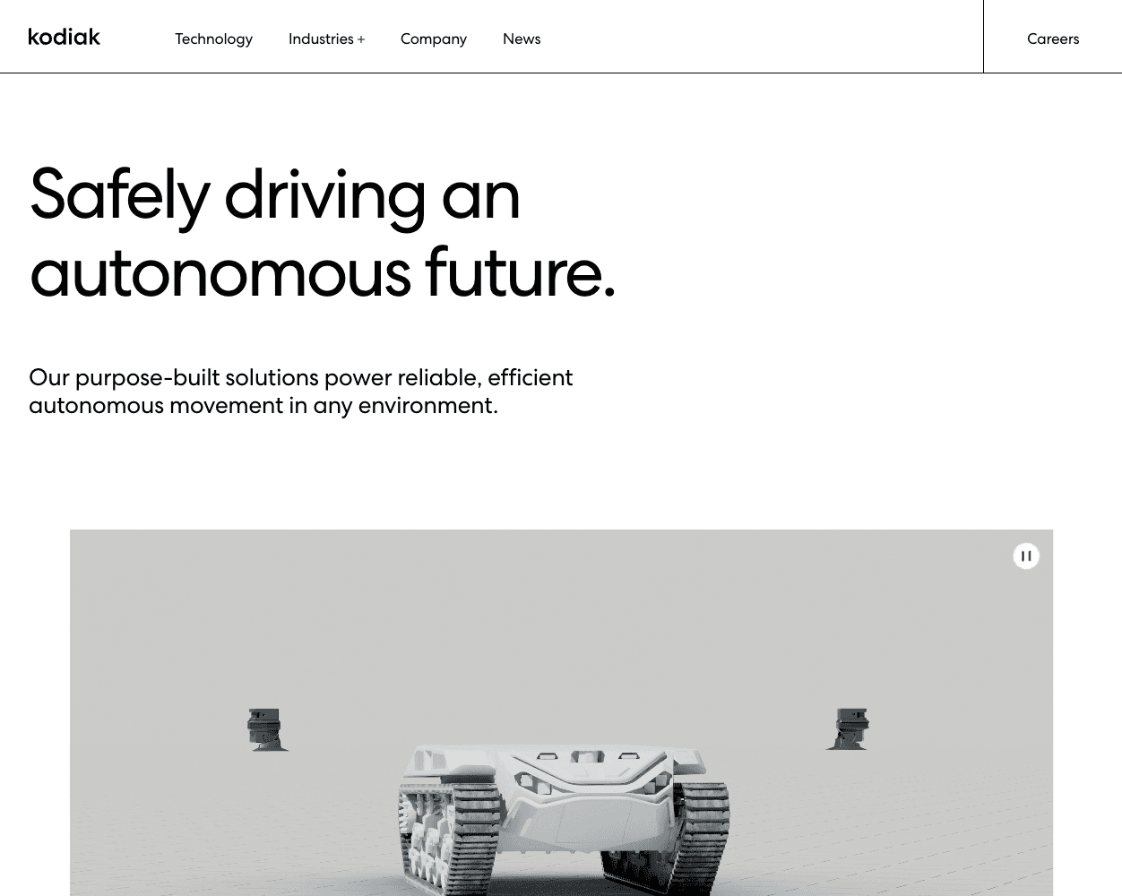 Kodiak Robotics screenshot