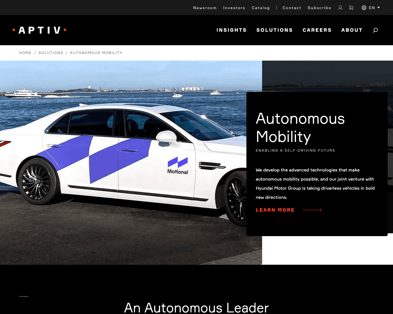 Aptive screenshot
