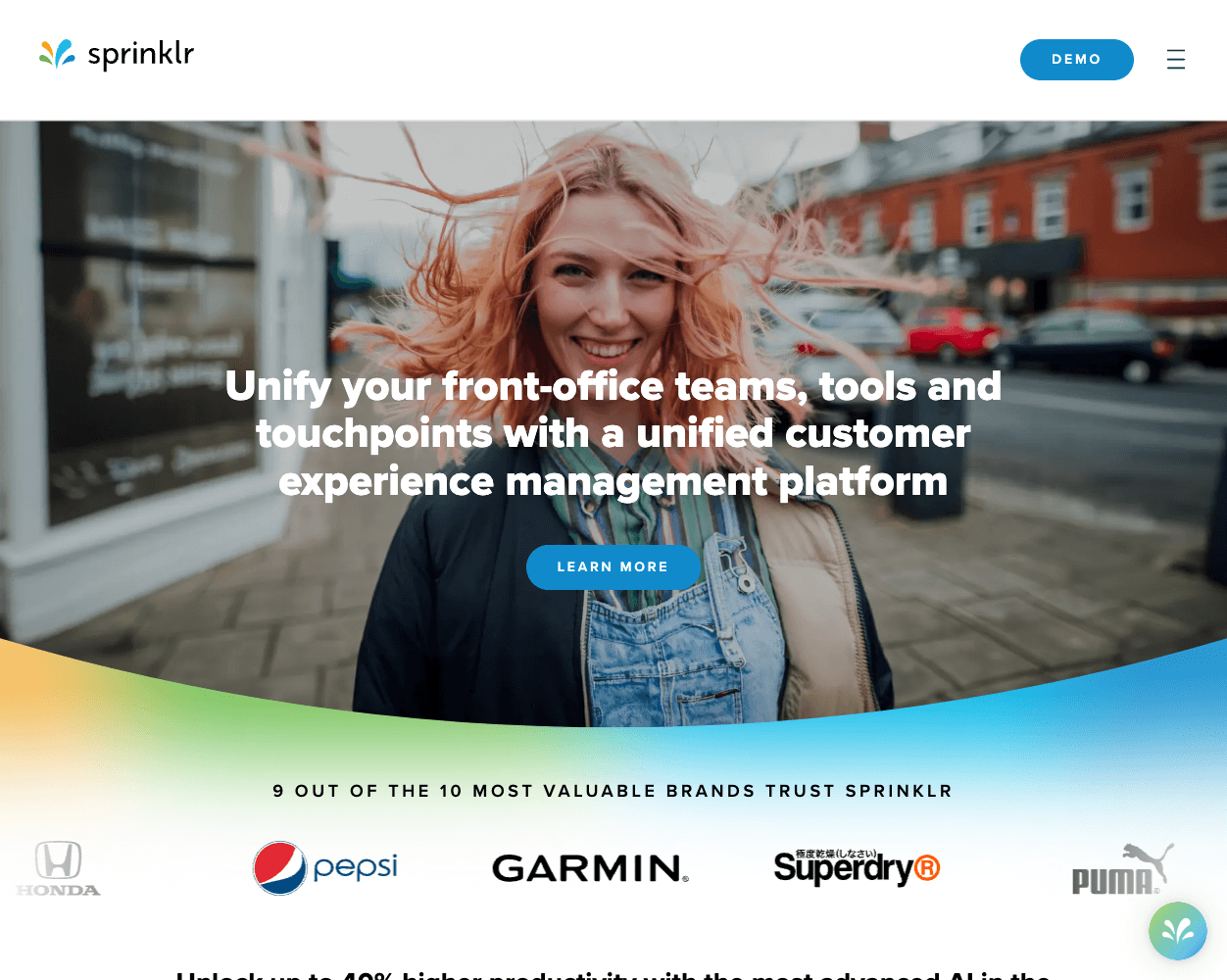 Sprinklr screenshot