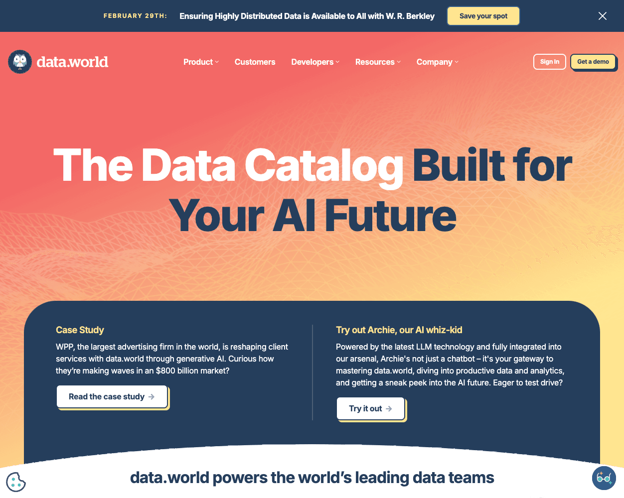 Data.world screenshot