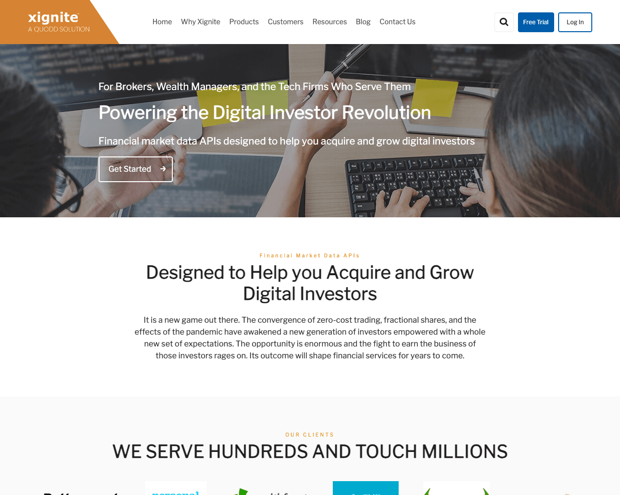 xignite screenshot