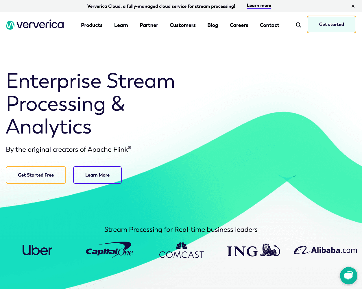 Ververica screenshot