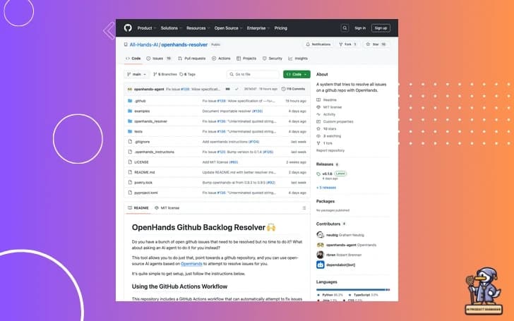 OpenHands resolver
