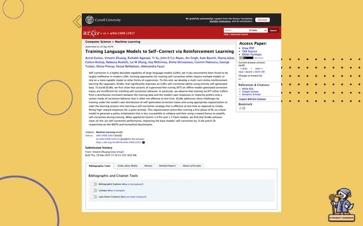 ๐ Teaching AI to Self-Correct: A New Era?