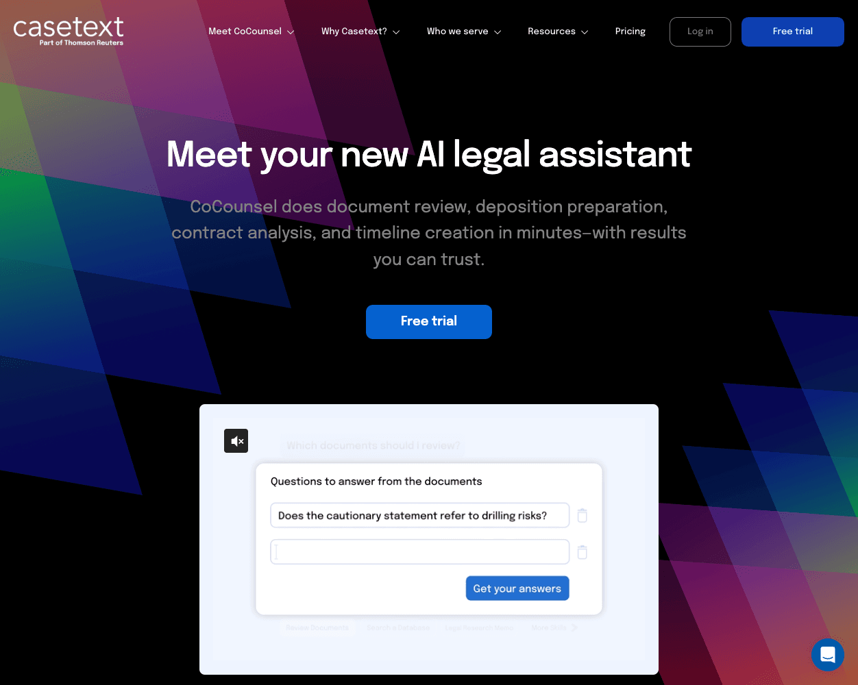 Casetext screenshot