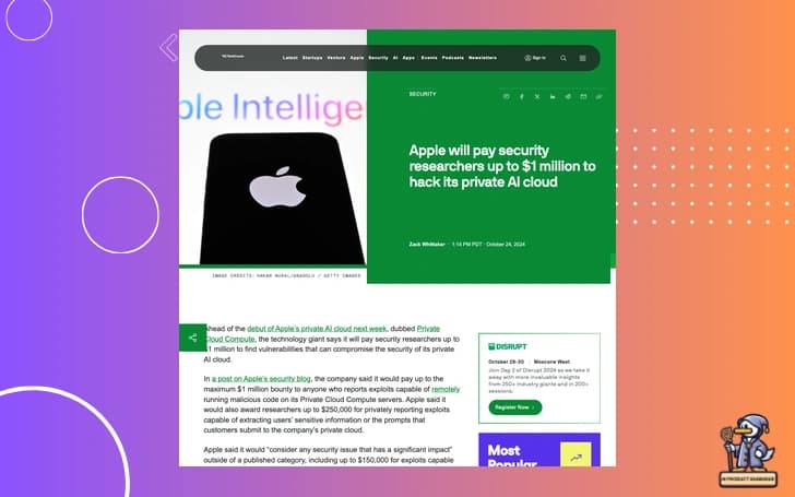 🔒 Apple's Bold Security Initiative