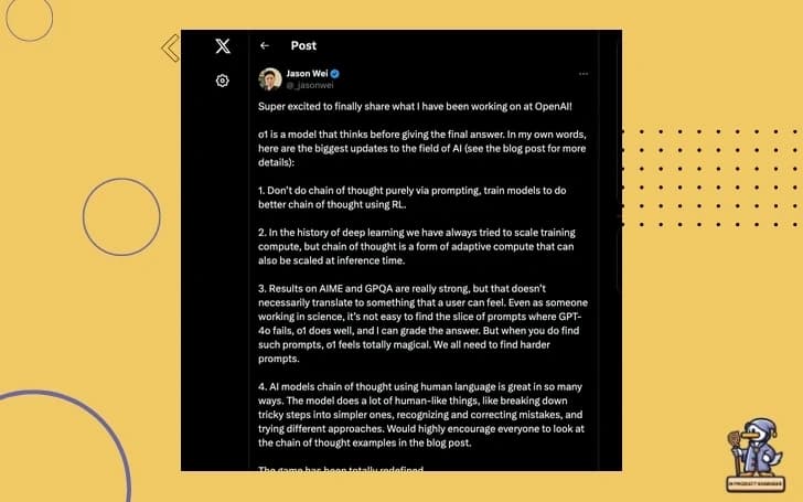 O1: The AI That Thinks Before It Quacks