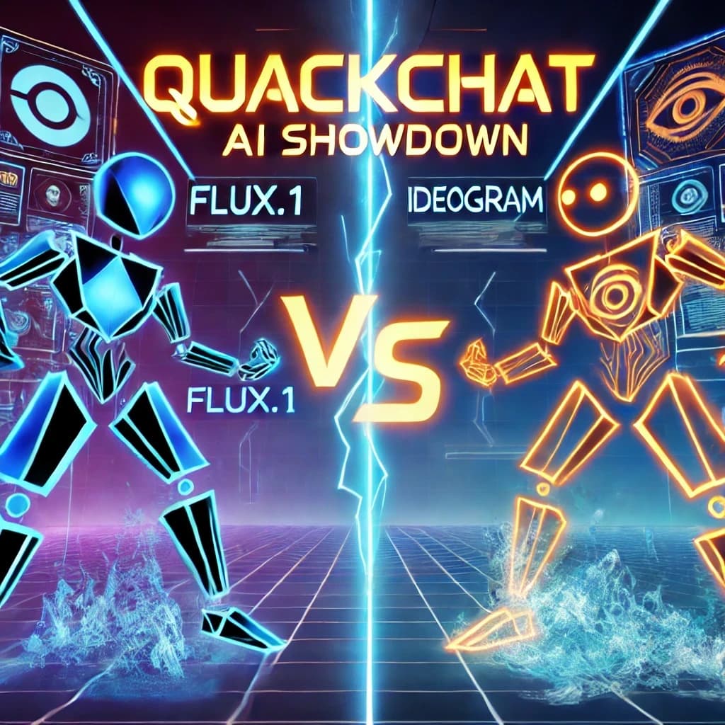 QuackChat AI Showdown: Flux.1 vs Ideogram - Who''s the New Image King?