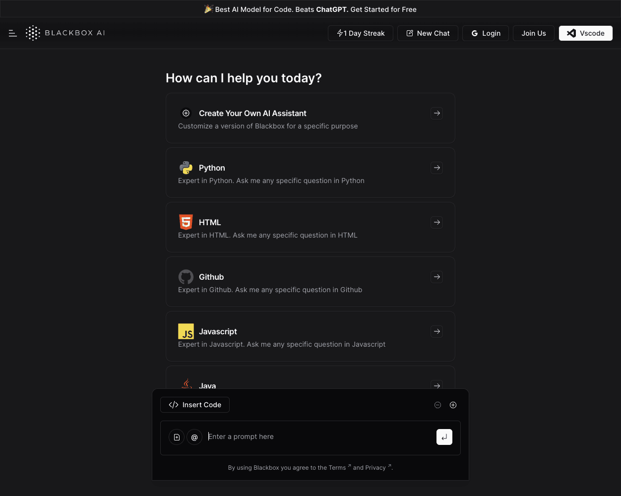 Blackbox screenshot