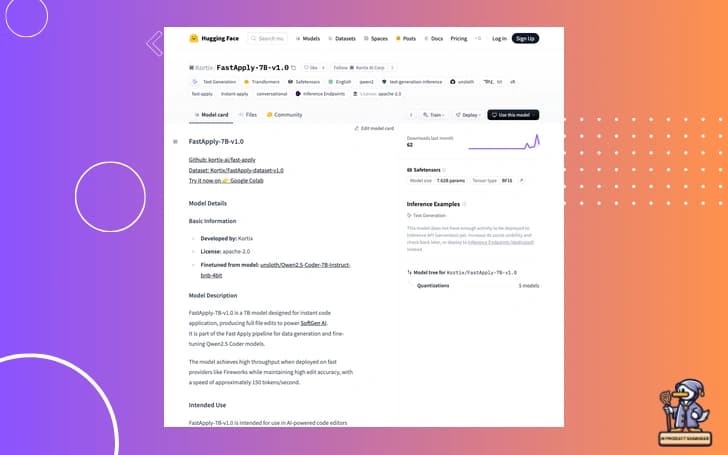 🛠️ Fast Apply: Engineering Efficiency