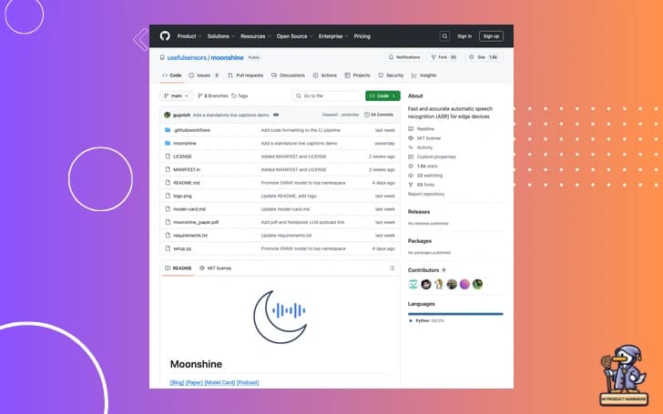 2. Moonshine ASR: Rethinking Speech Recognition