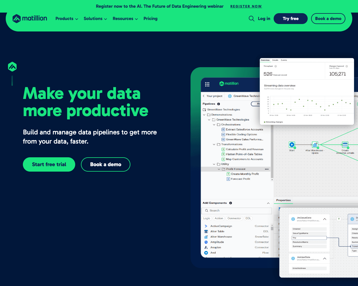 Matillion screenshot