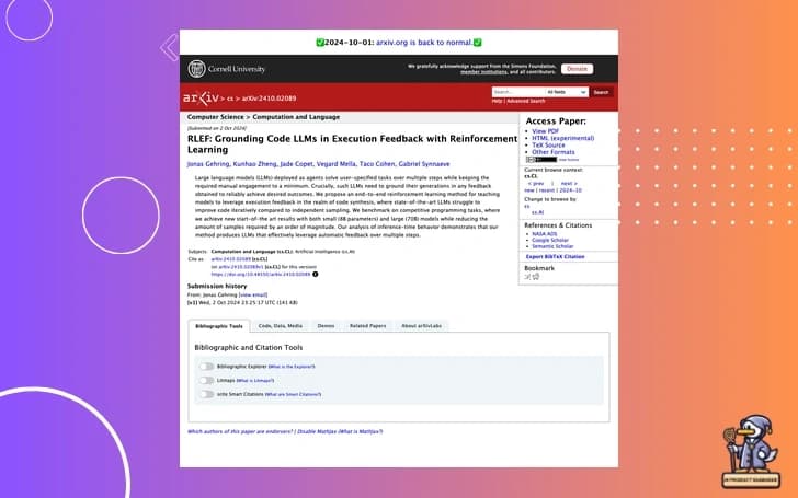 3. RLEF: Grounding Code LLMs in Execution Feedback with Reinforcement Learning