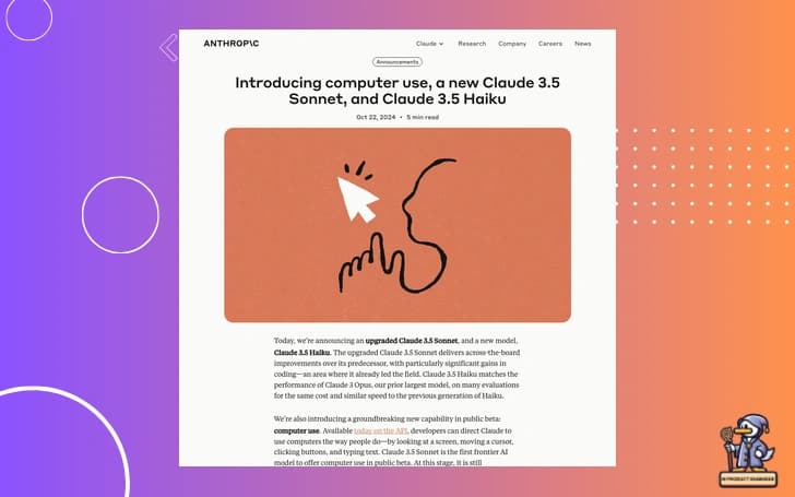 💻 Claude 3.5: A New Approach to Computer Control