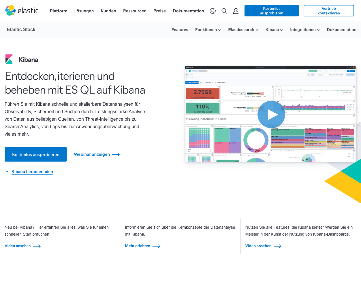 Kibana screenshot
