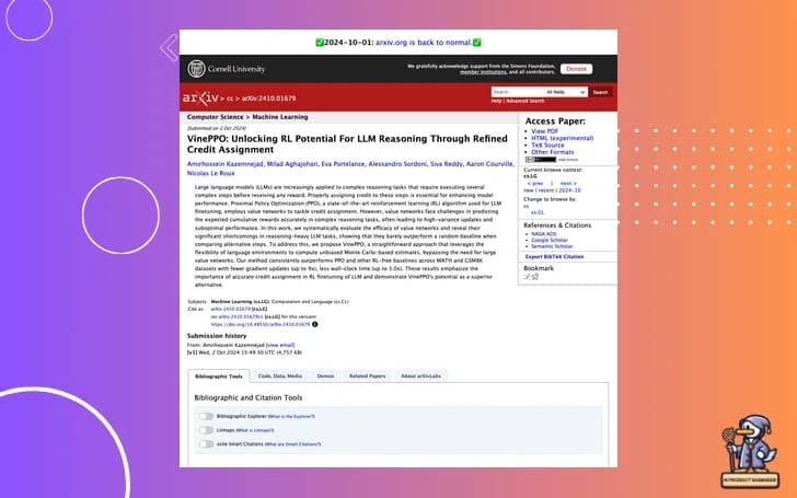 🧠 VinePPO: Supercharging LLM Reasoning